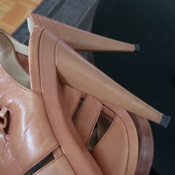 Velvet angeles platforms sandals  leather - Picture 10 of 13